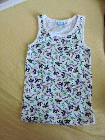 Kinder Unterhemdchen Pirat Gr. 98/104