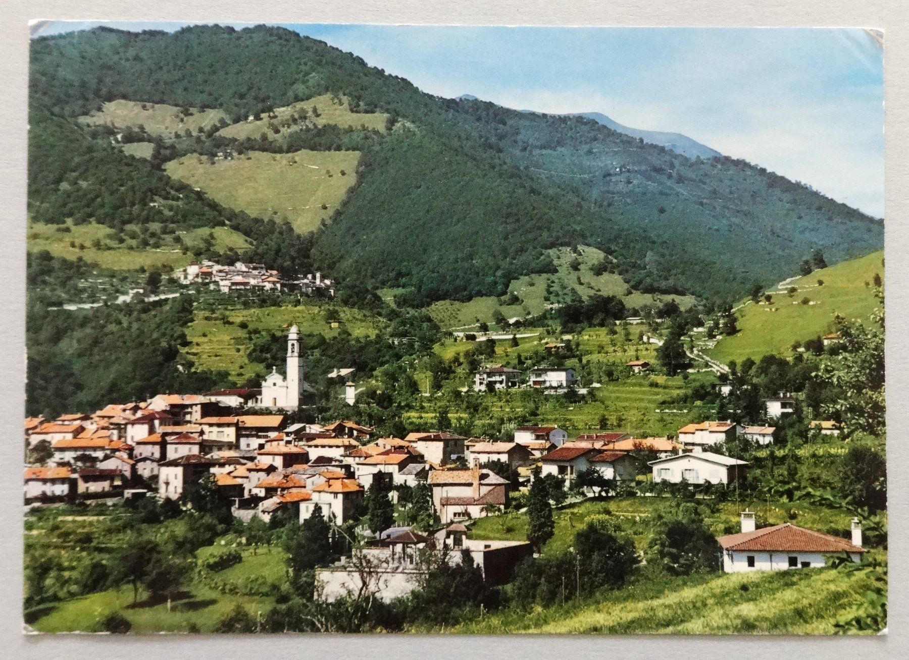 Ansichtskarten: Caneggio 568 m s.m. – Defekt aus Fétigny von Billy2miny
