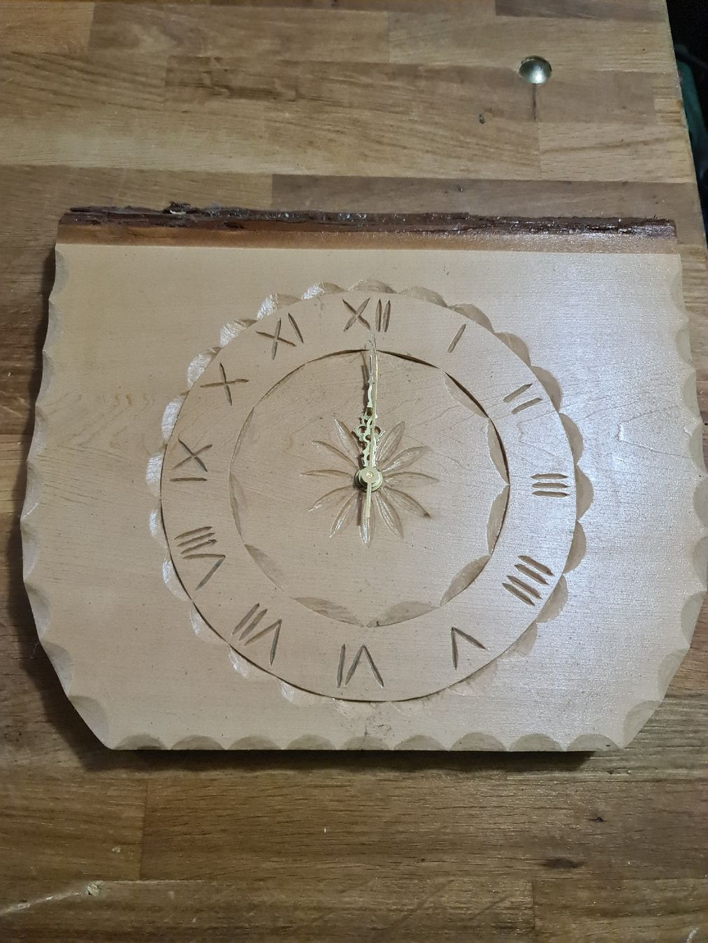 Articoli in legno: holzuhr – Nuovo e nell'imballaggio originale da Siebnen venduto da Holzwork75