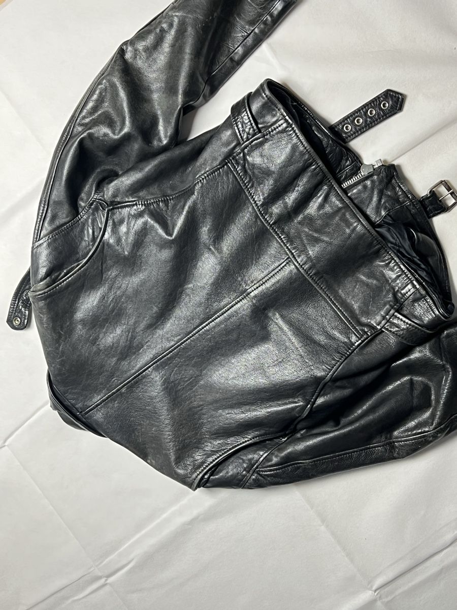 Jacken: Lederjacke schwarz Grösse M gebraucht – Gebraucht aus Orpund von mar_68sp 6