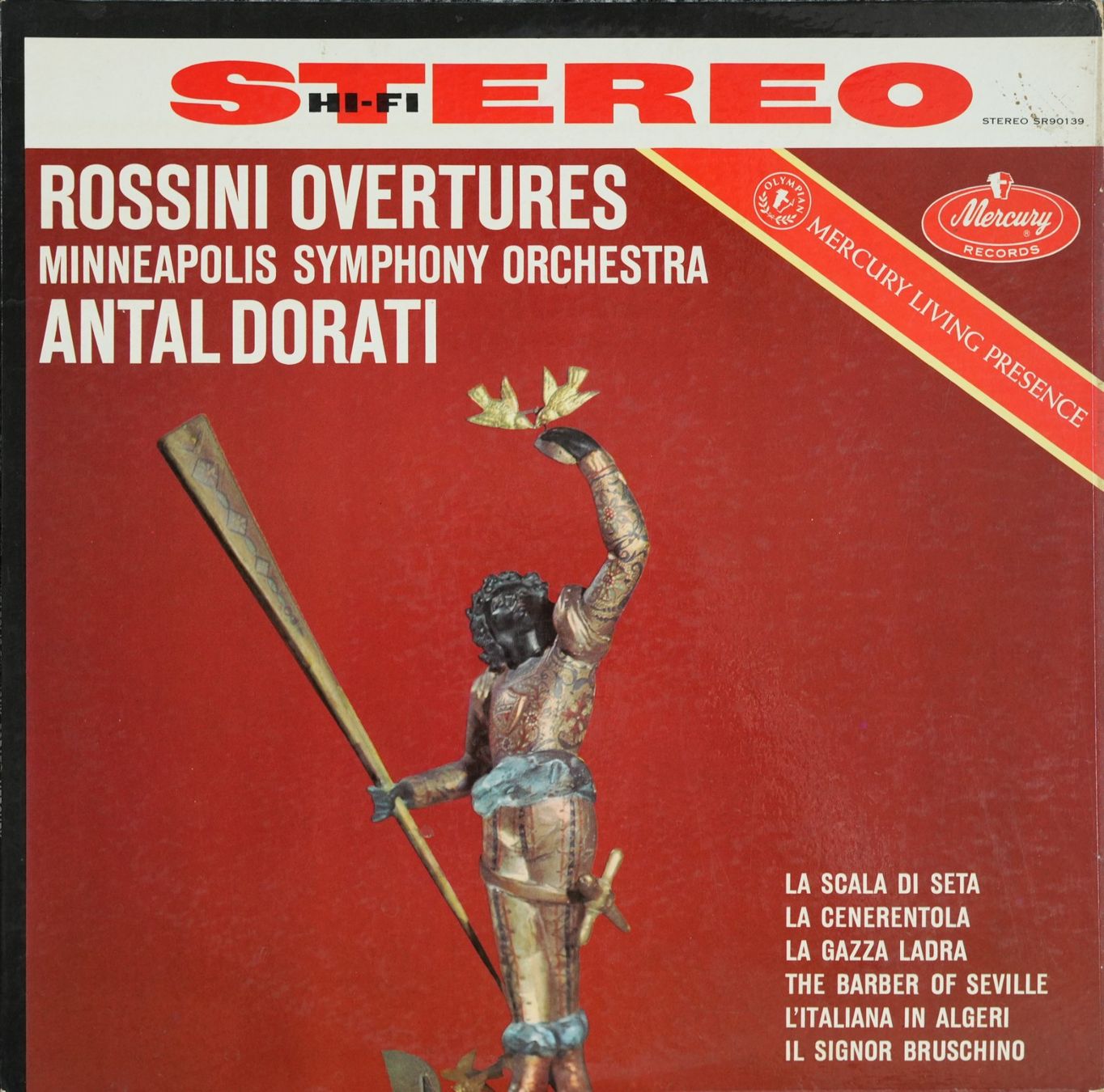 Schallplatten: Mercury SR 90139 / Rossini Overtures – Gebraucht aus Brunnen von Techfreak1