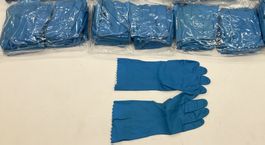 36 Paar Gummi-Haushaltshandschuhe Gr.L