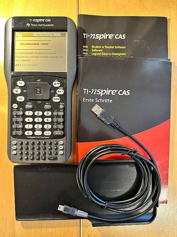 Calcolatrici tascabili: Texas Instruments TI N-Spire CAS Graphischer Rechner – Usato da Reigoldswil venduto da Phil_piper