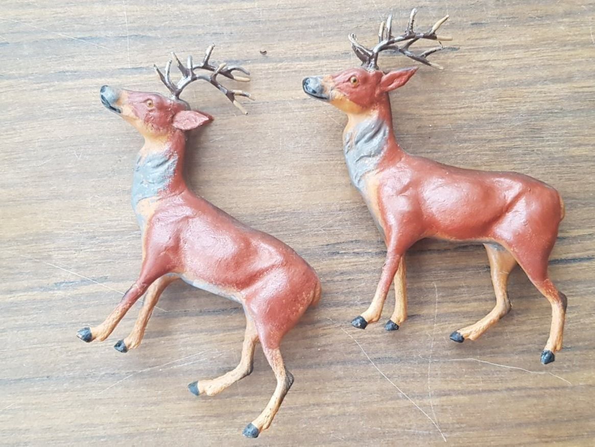 Figuren: Tierfiguren antik - Hirschen 2 Stück – Gebraucht aus Mörschwil von wunderkiste44 6