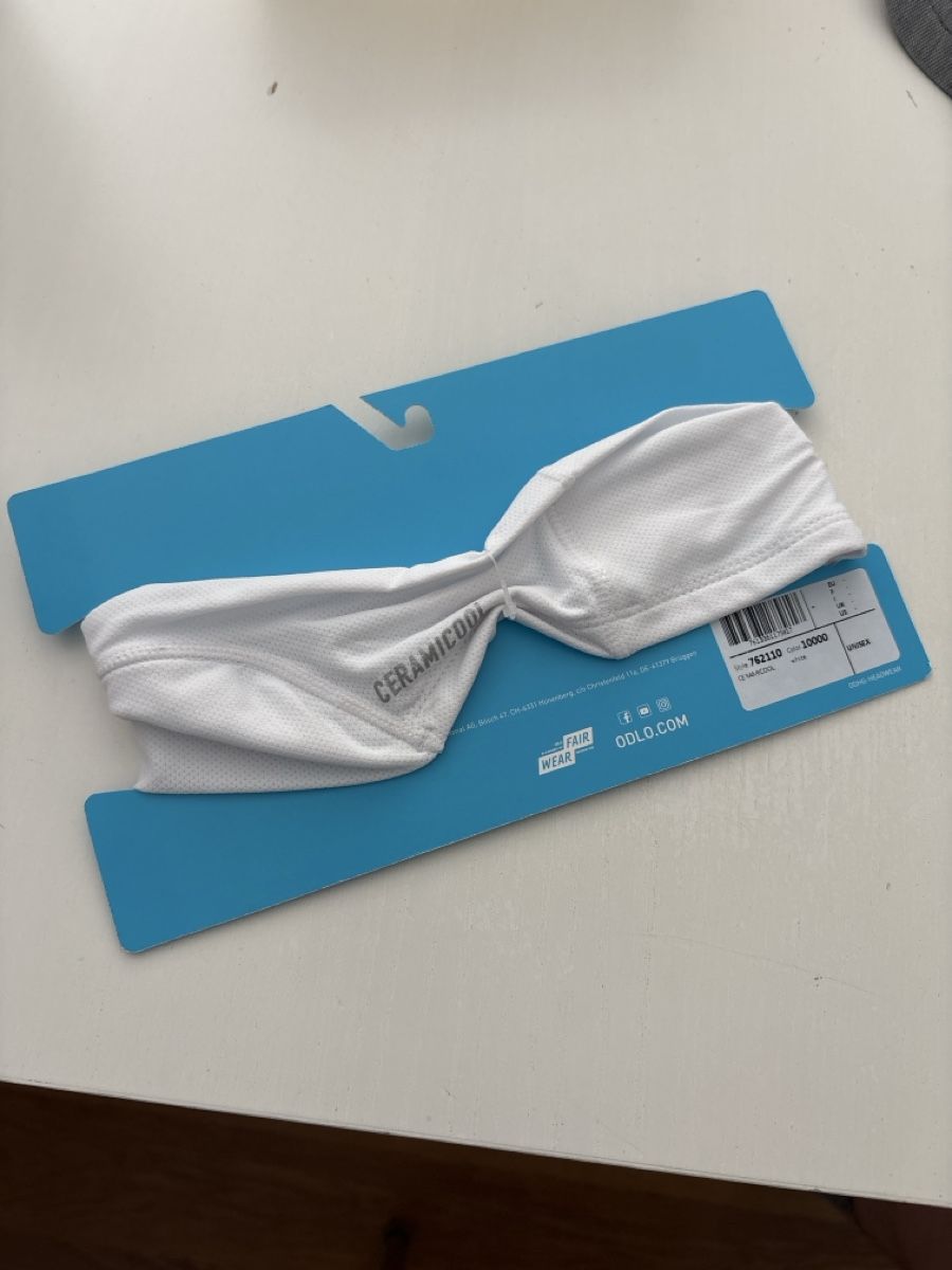 Odlo Hüte, Mützen & Caps: Odlo CERAMICOOL Stirnband Weiss Neu – Neu und originalverpackt aus Turtmann von p1413b 1