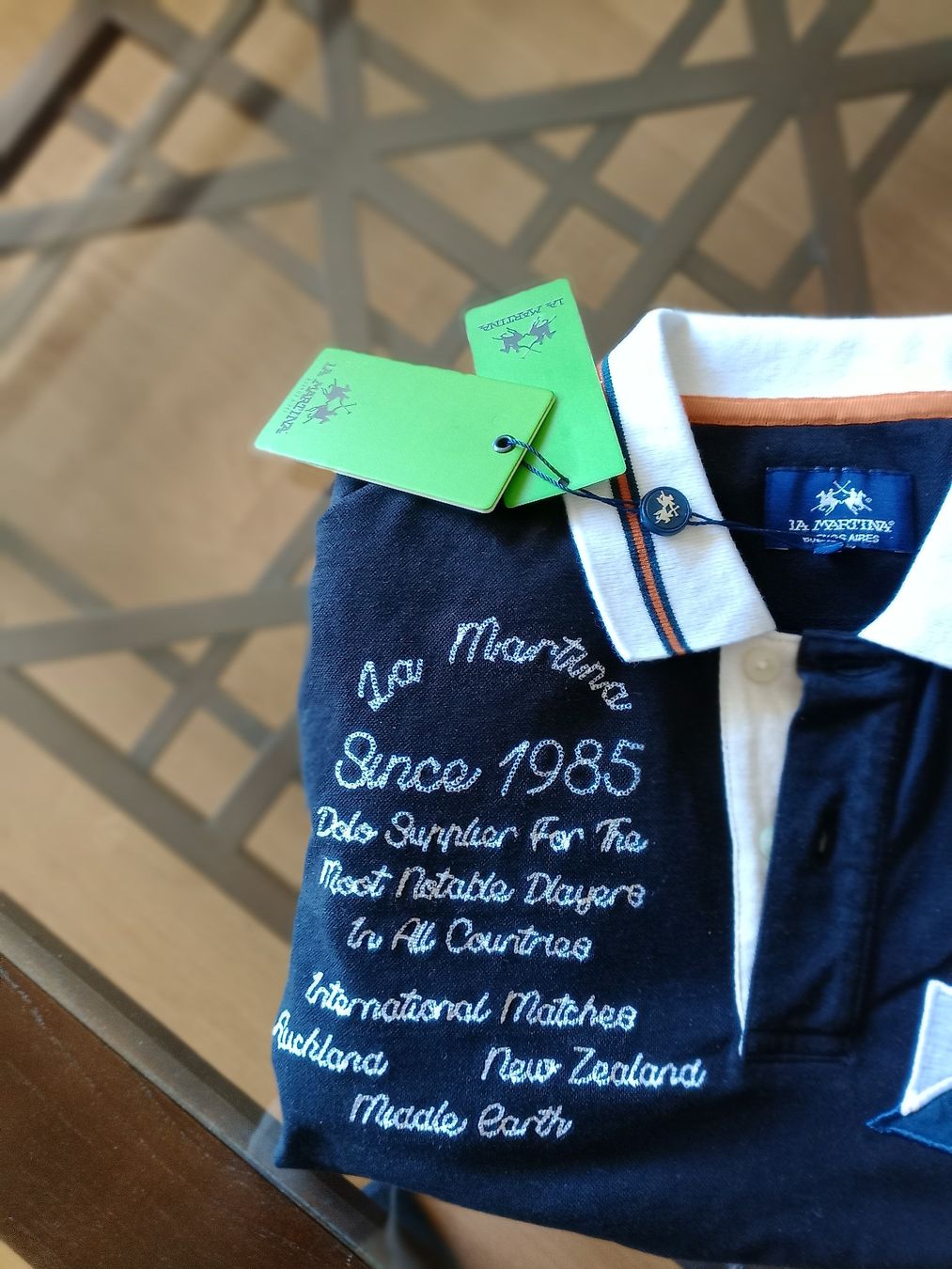 Magliette Polo: La Martina  Polo Shirt – Nuovo e nell'imballaggio originale da Disentis-Muster venduto da Bix03 1