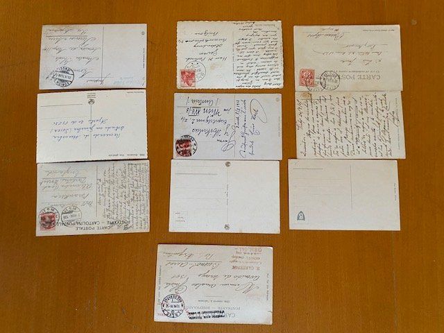 Cartoline postali: AK-PPC 10 Postkarten "Schweizer Seen" [105] – Usato da Zürich venduto da Bertronics 1