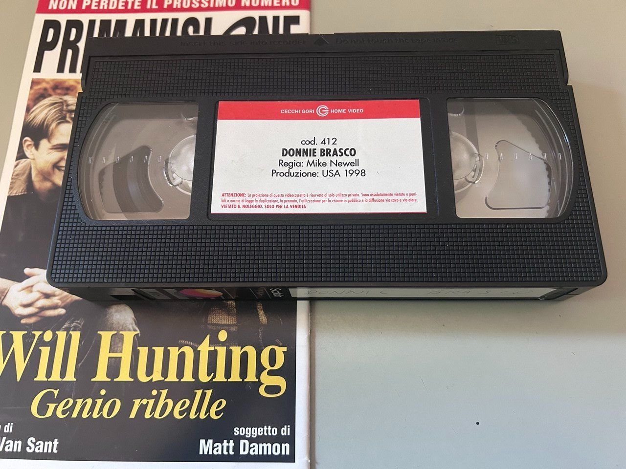 Tutti i VHS: VHS di Donnie Brasco – Usato da Giubiasco venduto da LorisVale 4
