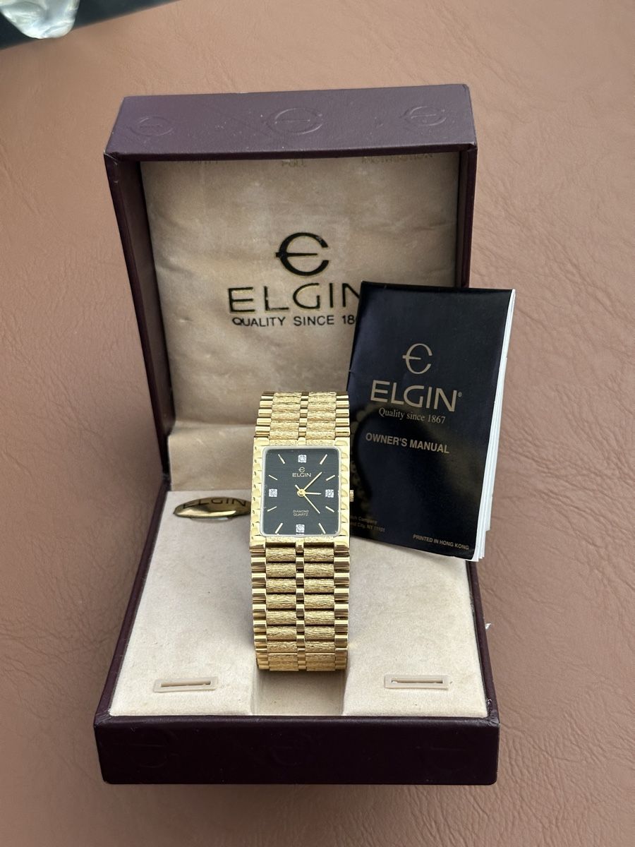 Omega Orologi: Elgin Diamond Quartz - Full Set – Usato da Schaanwald venduto da travelintime01 7
