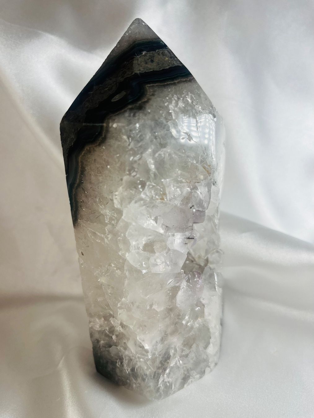 Minerali & Pietre curative: Amethyst Kristall Turm - 14cm, 797g – Nuovo e nell'imballaggio originale da Zürich venduto da unique2010 1