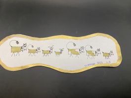 Schönes Kunstwerk einer jungen Künstlerin Toggenburg 