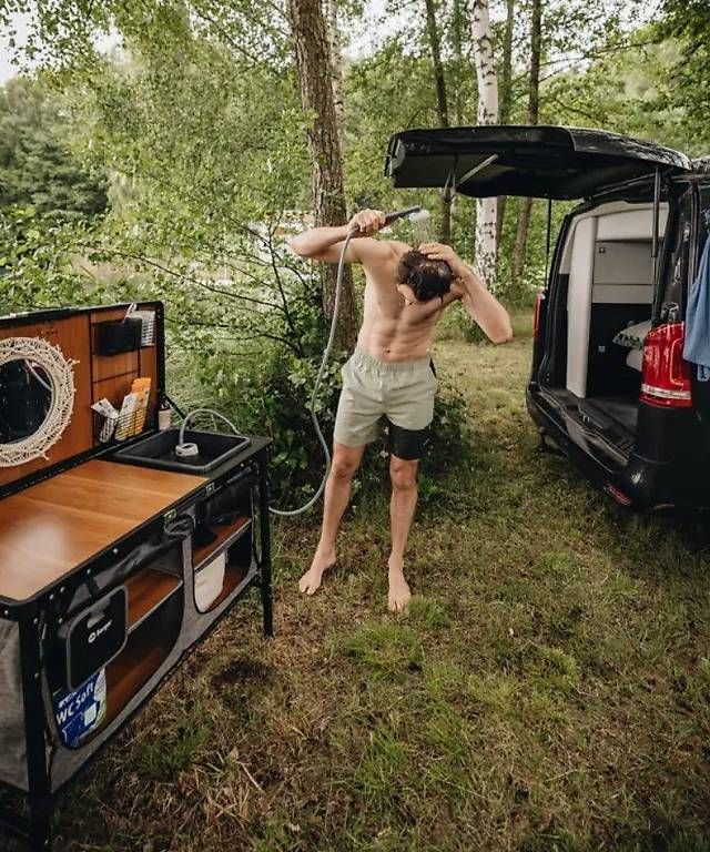 Docce: Berger Outdoor Dusche mit digitaler Anzeige – Usato da Windisch venduto da Gravit 1