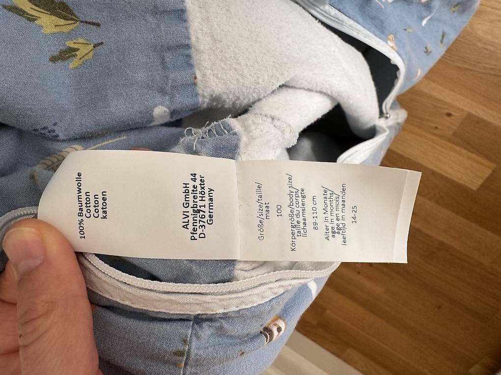 Sacchi a pelo: Schlafsack Alvi 0.5 TOG Gr. 100 – Usato da Zürich venduto da LovieDovie 2