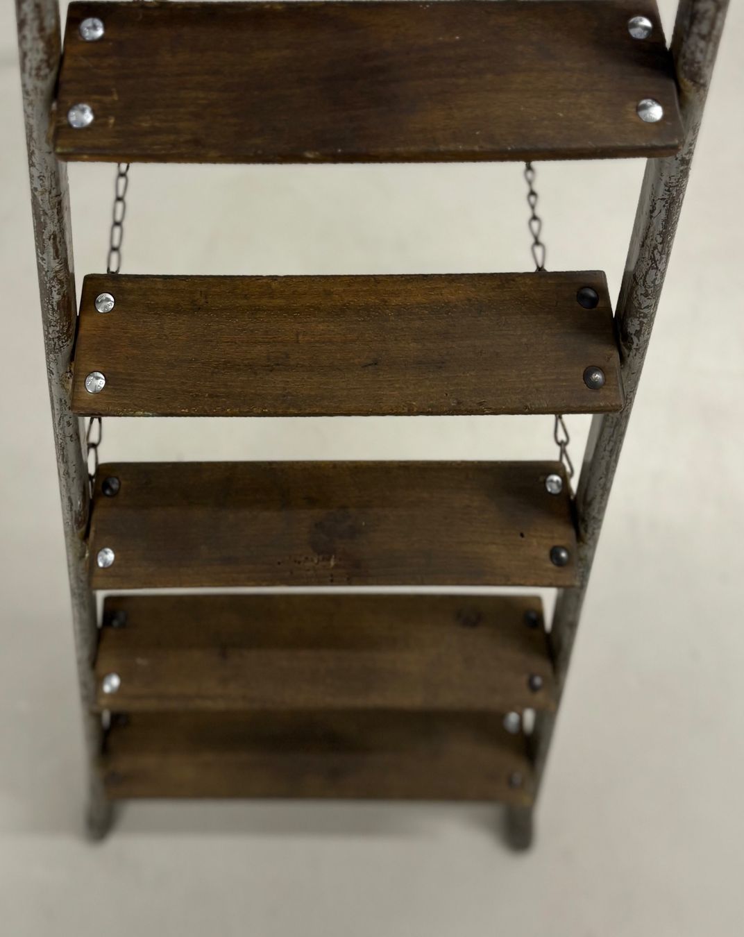 vintage-leiter-malerleiter-metall-holz-patina-gebraucht-in-dachsen