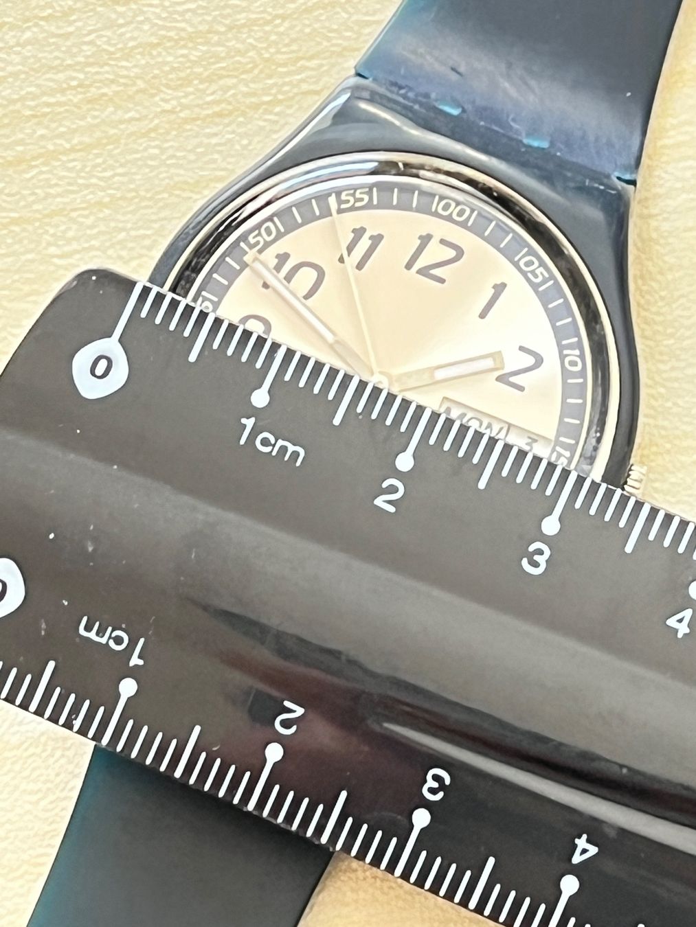 Swatch Orologi: Swatch Armbanduhr, blau – Usato da Grenchen venduto da chththl 4