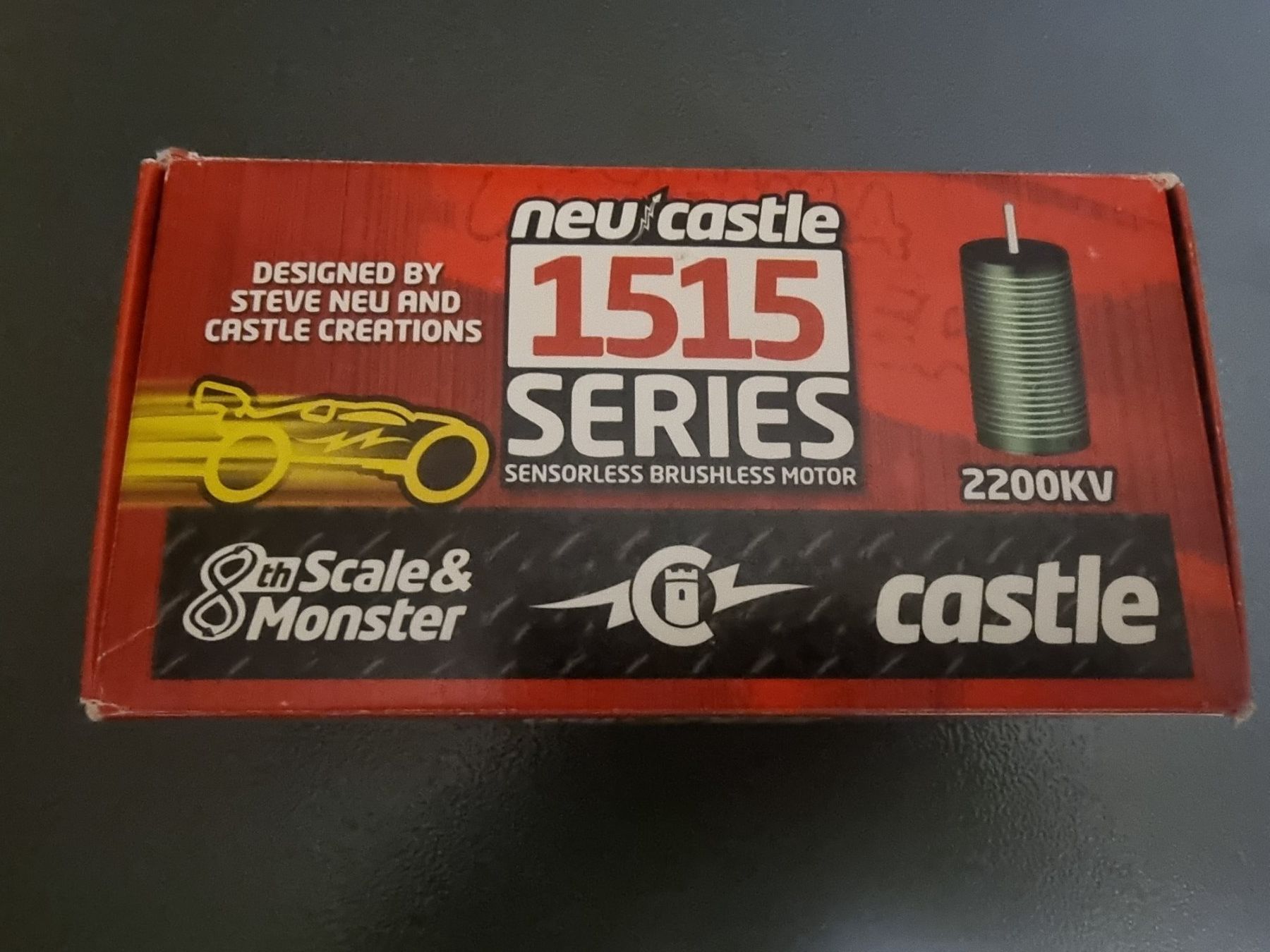 RC Modellbau: Castle 1515 2200Kv – Gebraucht aus Saland von Orselina.