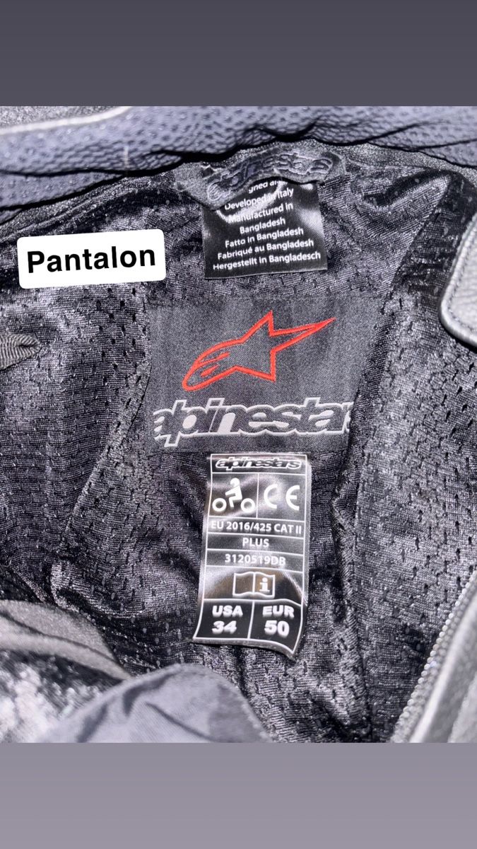 Alpinestars Lotti di vestiti: Ensemble en cuir Alpinestars – Nuovo (secondo la descrizione) da Bassecourt venduto da Ledirecteur7 5