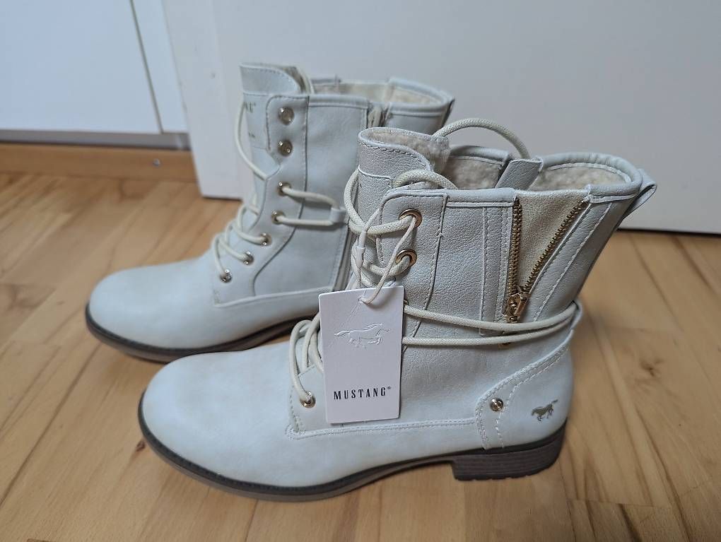Damenschuhe: Mustang Stiefelette Stiefel, Gr. 40, Neu – Neu und originalverpackt aus Chur von Ronja777 1