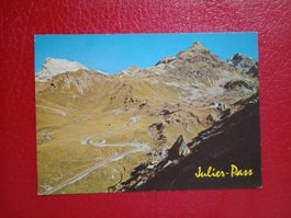 AK Julier Pass Panorama mit Corn Alp Piz Valletta Piz Julier