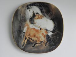 Hans Erni * PFERDESPIEL * Sammelteller von Rosenthal