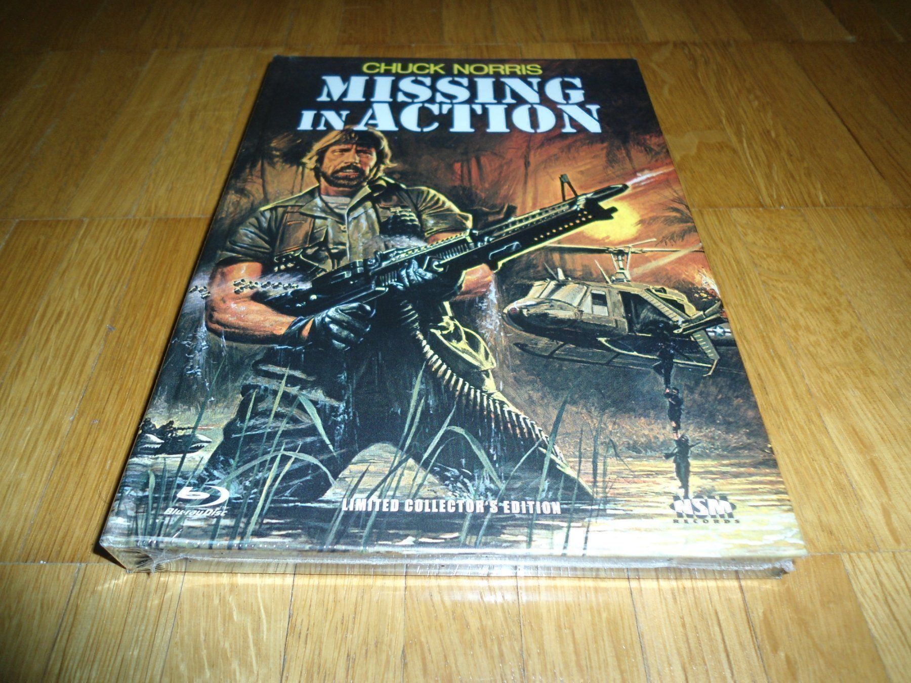 Tutti i DVDs: Missing in Action - MEDIABOOK - C - NSM - UNCUT – Nuovo e nell'imballaggio originale da Basel venduto da havsok