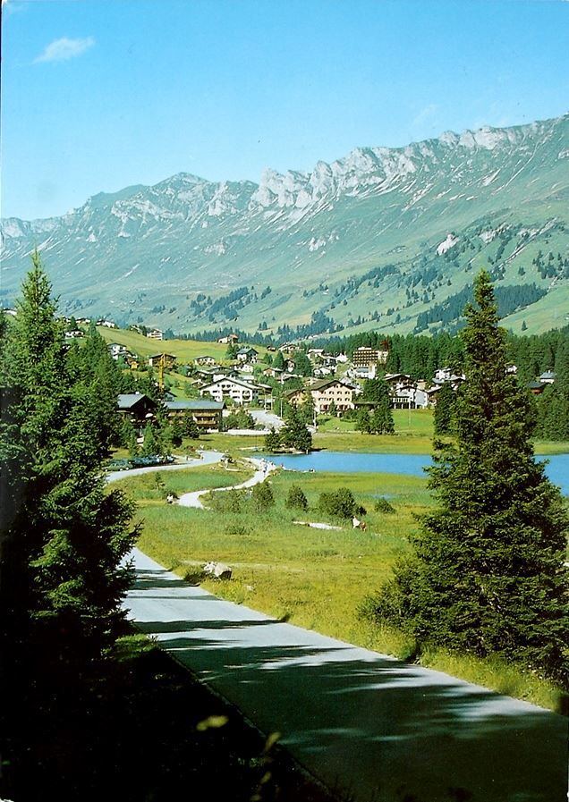 Cartoline postali: VALBELLA-Lenzerheide - Churer-Joch-Kette – Usato da Jona venduto da philajona