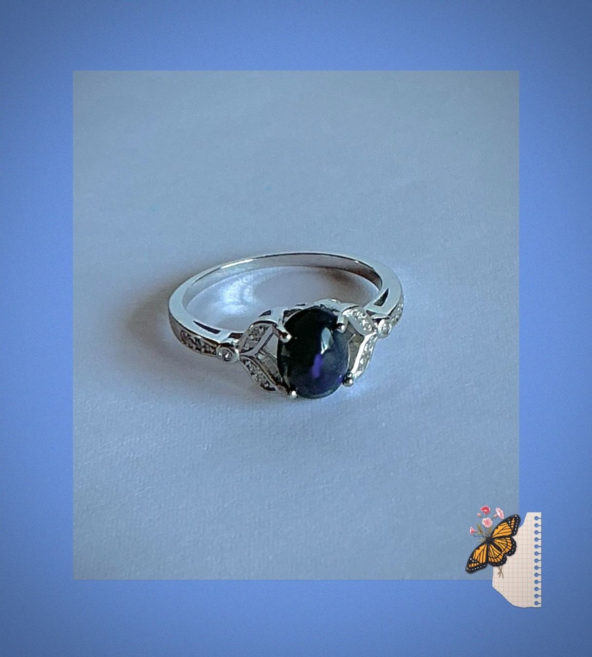 Anelli: SALE Ring 925 SILBER SILBERRING ECHTER REGENBOGEN OPAL – Nuovo e nell'imballaggio originale da Berg TG venduto da magginello 1