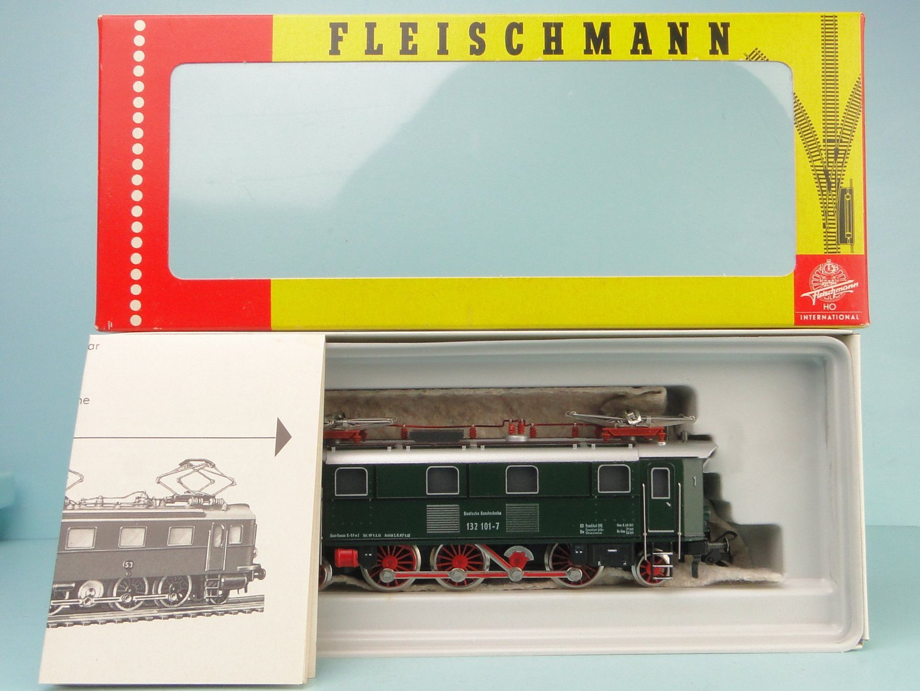 Fleischmann Modellini di ferrovie: Fleischmann 4369 - E-Lok E 132 Vollmetall, wie NEU – Usato da Bülach venduto da cann11 6