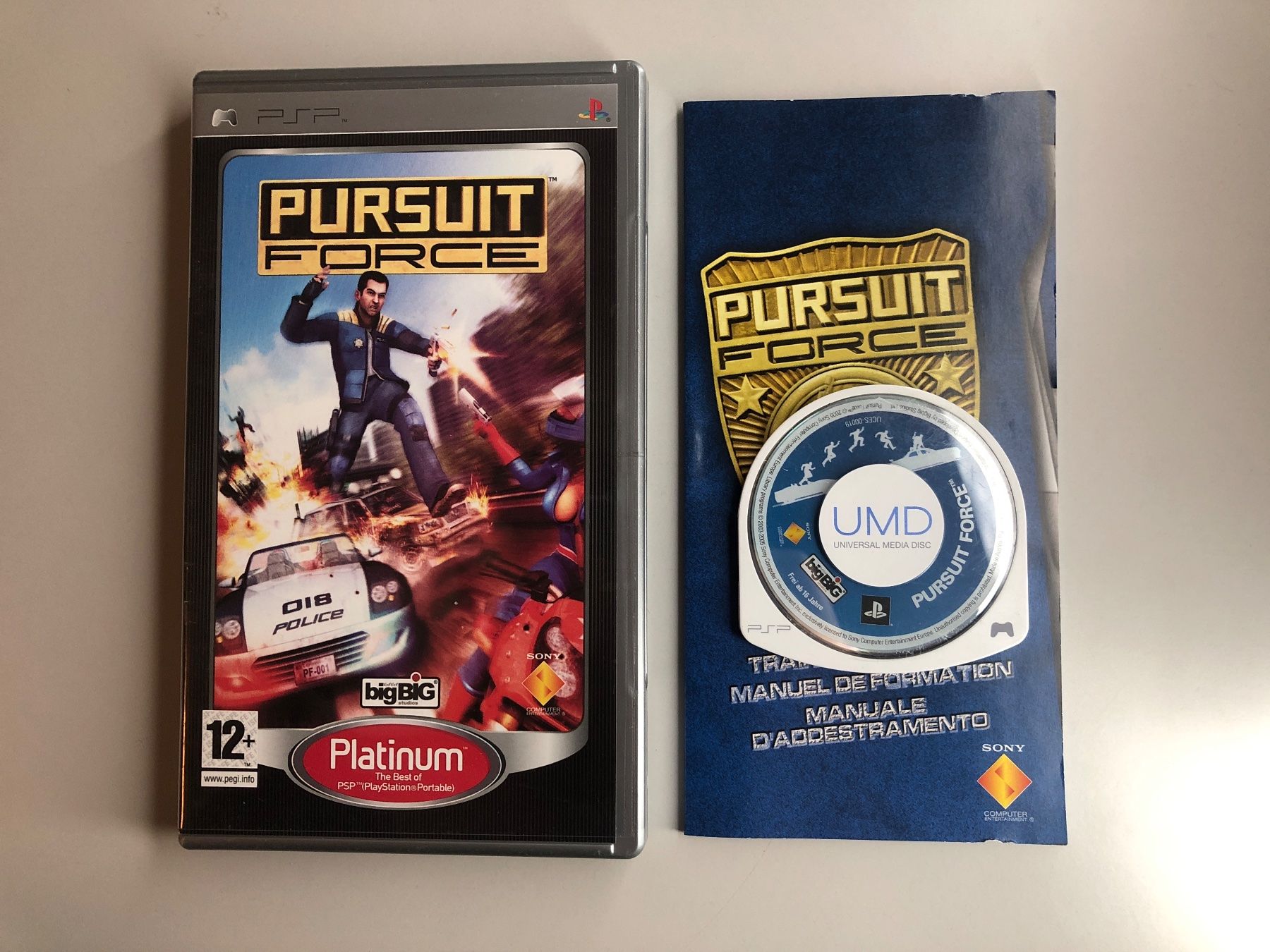 Sony Jeux: Pursuit Force - PSP – D'occasion à St.gallen par taduz