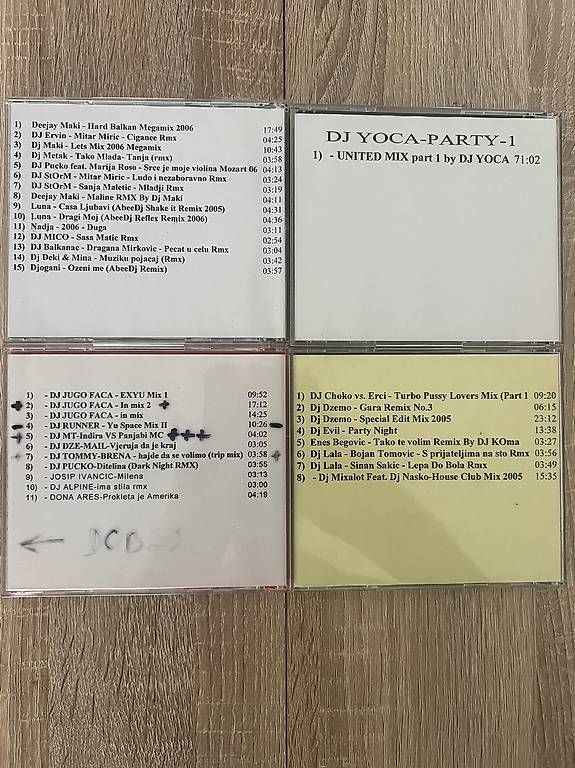 CDs: Balkan Megamix x Remix 1 rare 4 cds – Gebraucht aus Zofingen von Kolega01