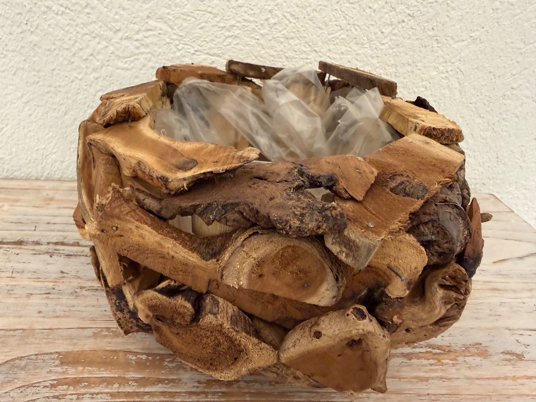 Vasi per fiori: Übertopf aus Holz – Nuovo (secondo la descrizione) da Wolfwil venduto da Inseider12 7