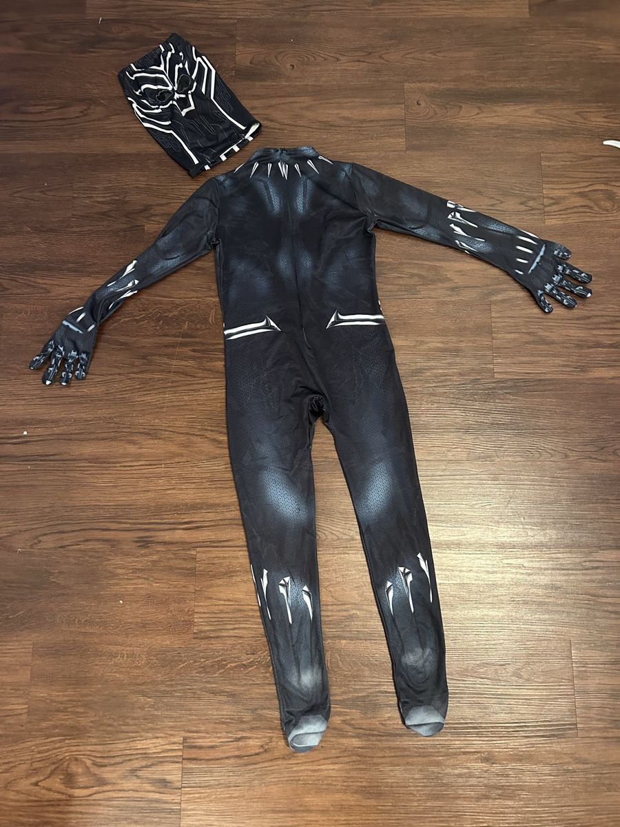 Costumi: Black Panther Kinderkostüm, Grösse 120 – Usato da Züberwangen venduto da Cindarellina13 3
