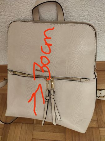 Paul & Joe beige Rucksack, neuwertig, 30cm breit!