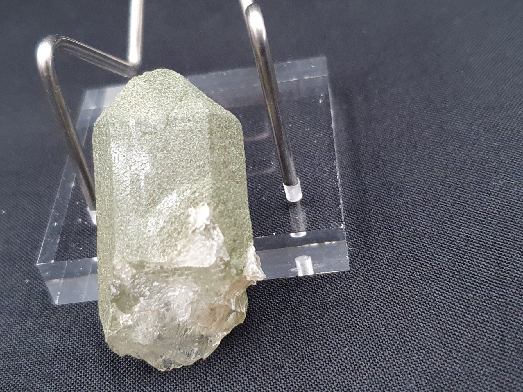 Minerali & Pietre curative: Chloritisierter Quarz – Usato da Holderbank SO venduto da swiss-minerals 3
