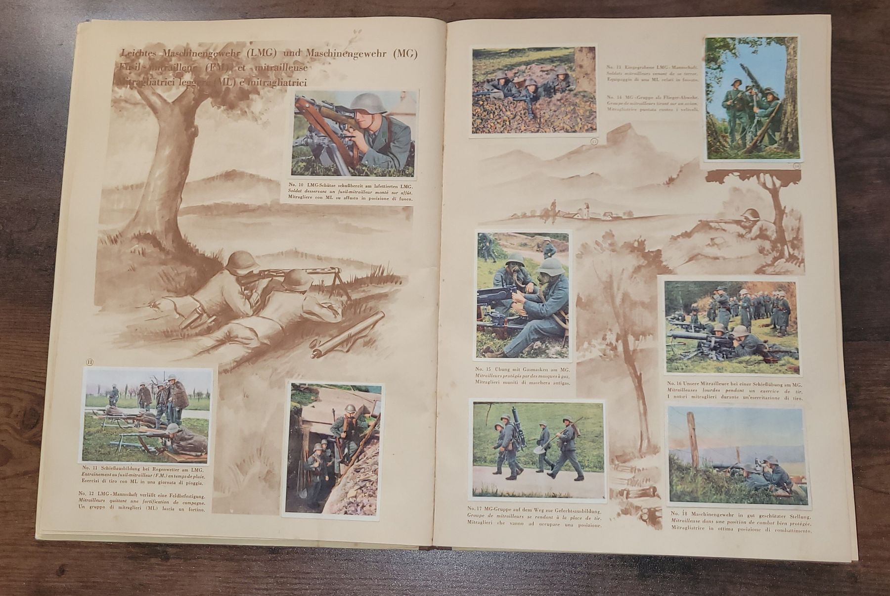 Album: Sammelbilder " Unsere Armee" Disch COMPLETO – Usato da Lugano venduto da Collezionismo59 3