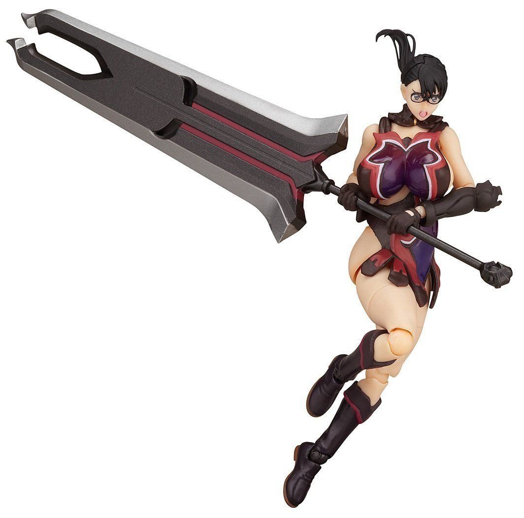 Statuette: Figur: Kaiyodo Revoltech Queens Blade "Cattleya" 14cm – Nuovo e nell'imballaggio originale da Thun venduto da Gameparadise 2