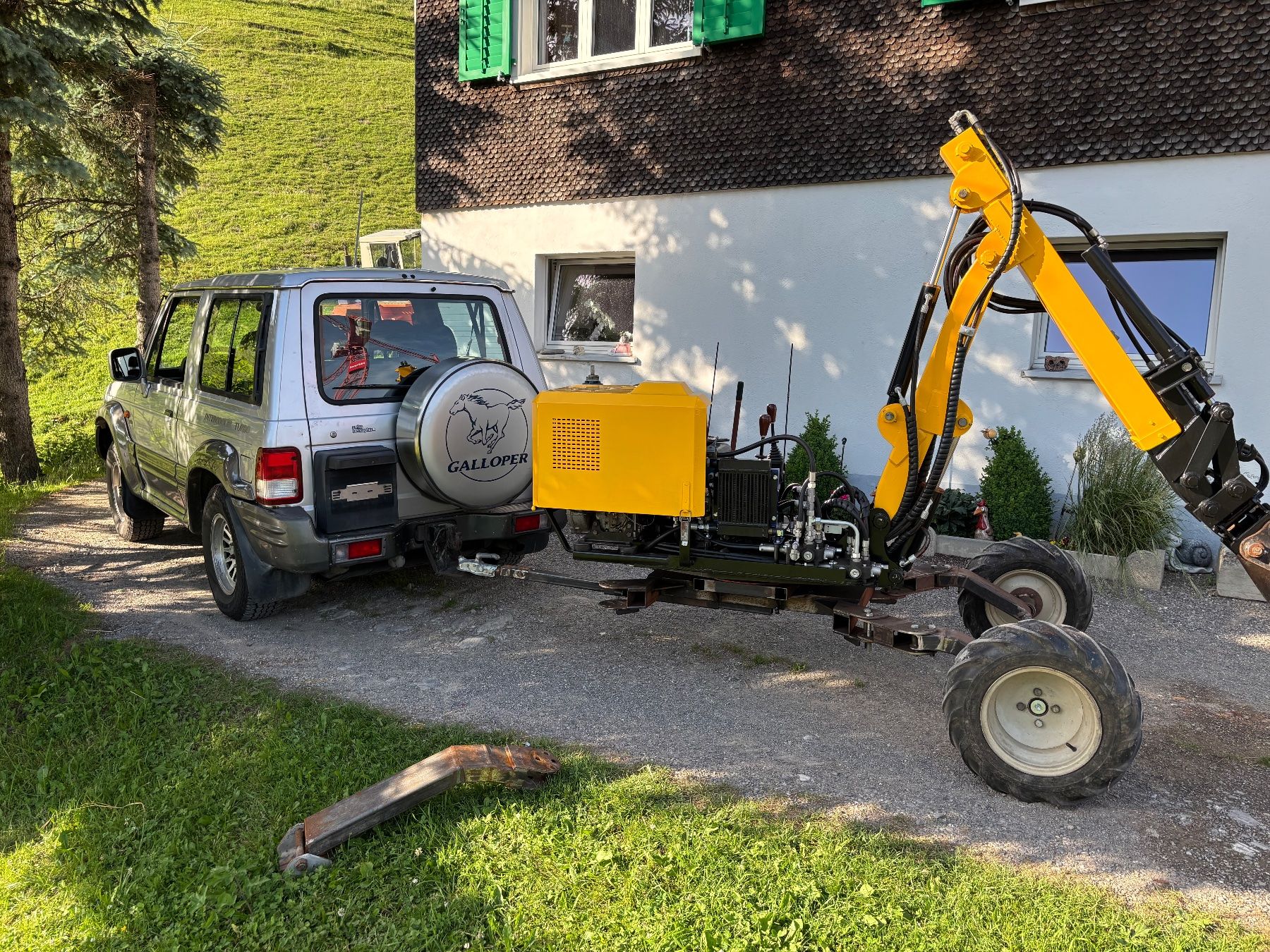 Excavateurs: Schreitbagger Eigenbau Menzi muck – D'occasion à Euthal par gueschtel72 8