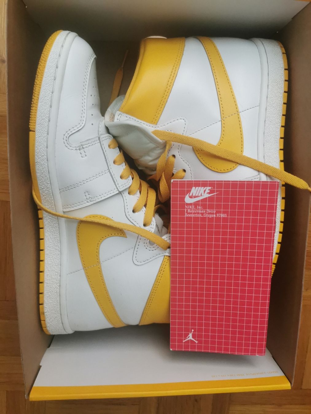 Jordan Scarpe da uomo: Jordan Airship yello Gr: 44 – Usato da Bern venduto da ged_ffx9
