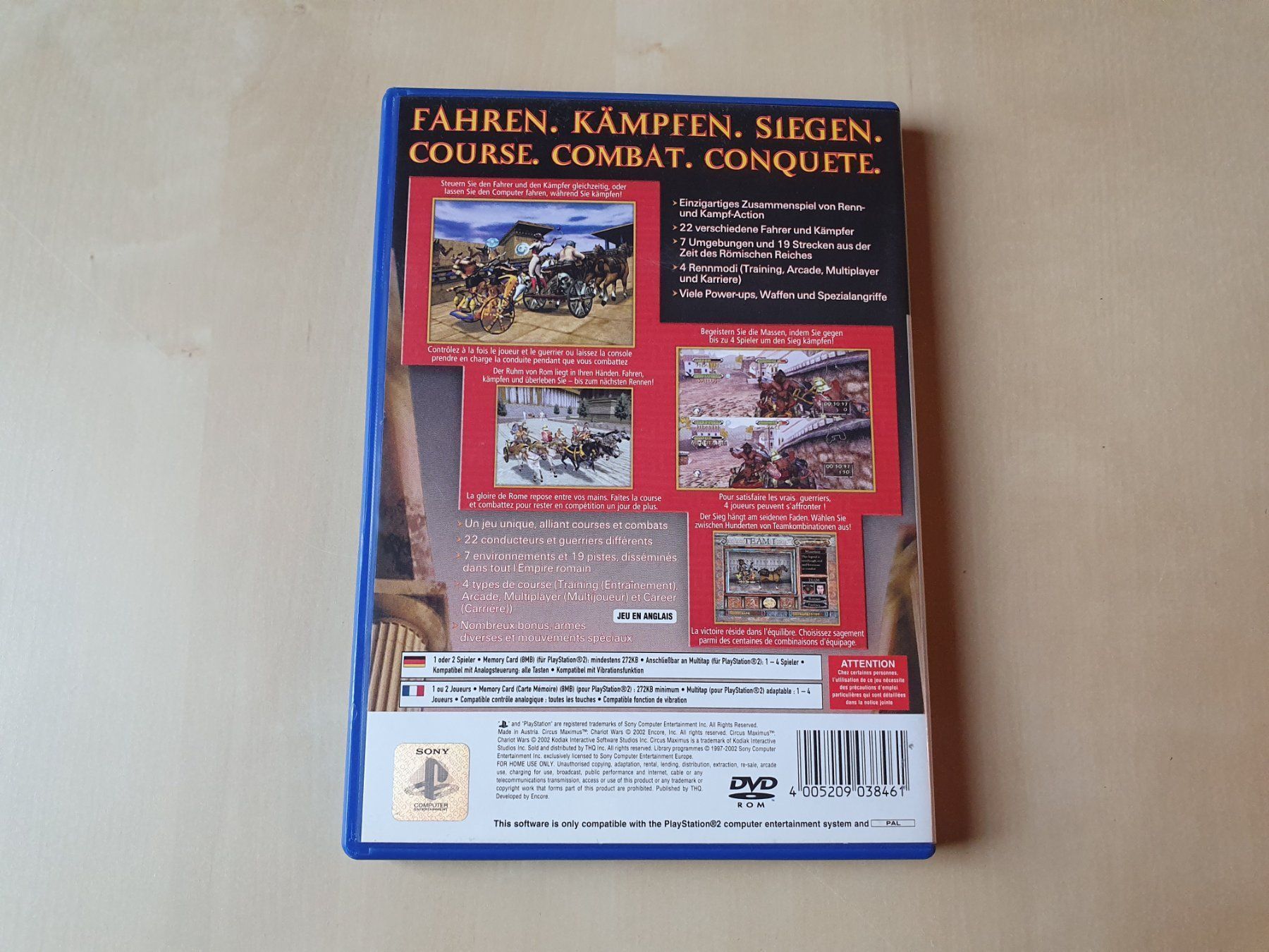 Sony Spiele: Circus Maximus – Gebraucht aus Stansstad von collectorsshop 1