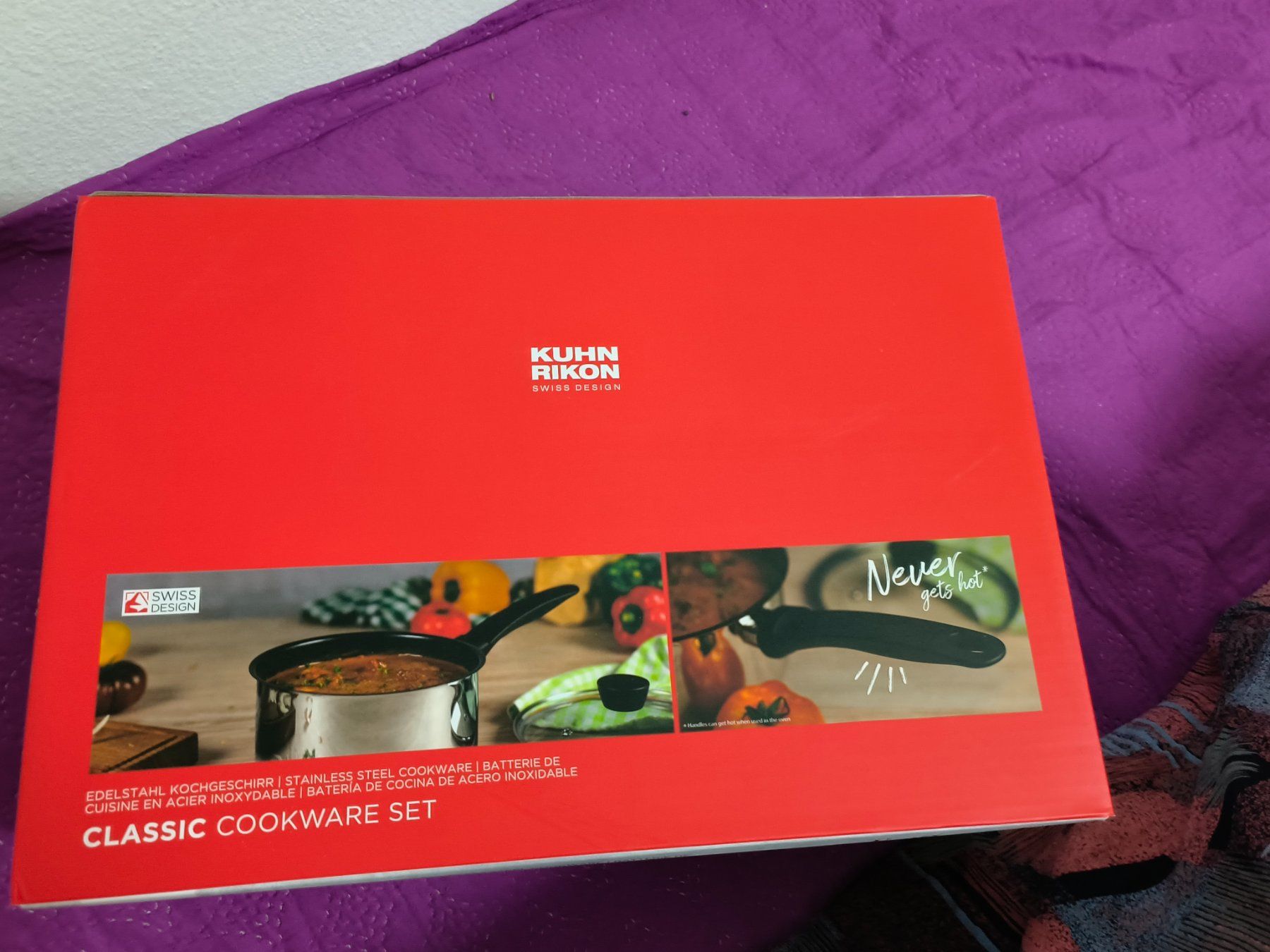 Kuhn Pentole: Kuhn Rikon set – Nuovo e nell'imballaggio originale da Holderbank AG venduto da Pira20 1
