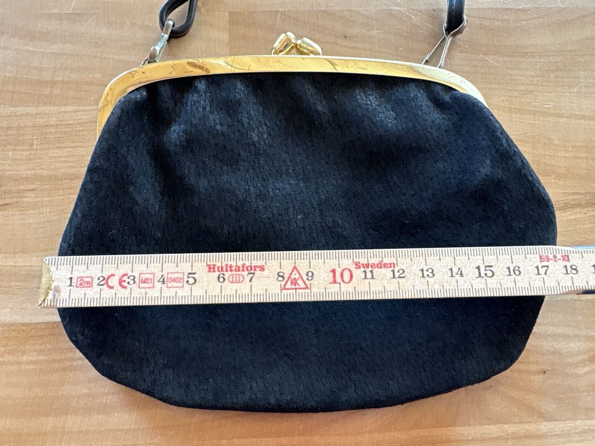 Borse da donna: Handtasche / schwarz gold – Usato da Rümlang venduto da baselsale1 1
