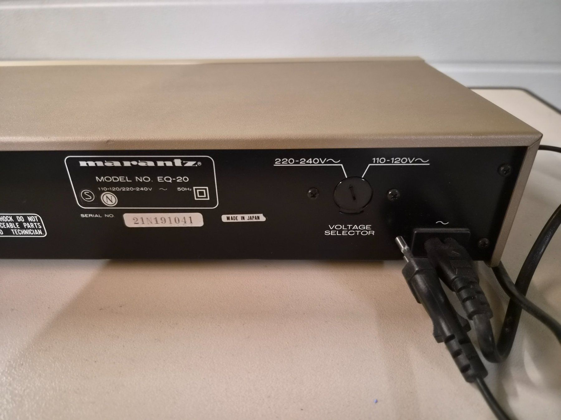 Marantz Egaliseurs: Marantz equalizer EQ-20 – D'occasion à Conthey par greenday85 5