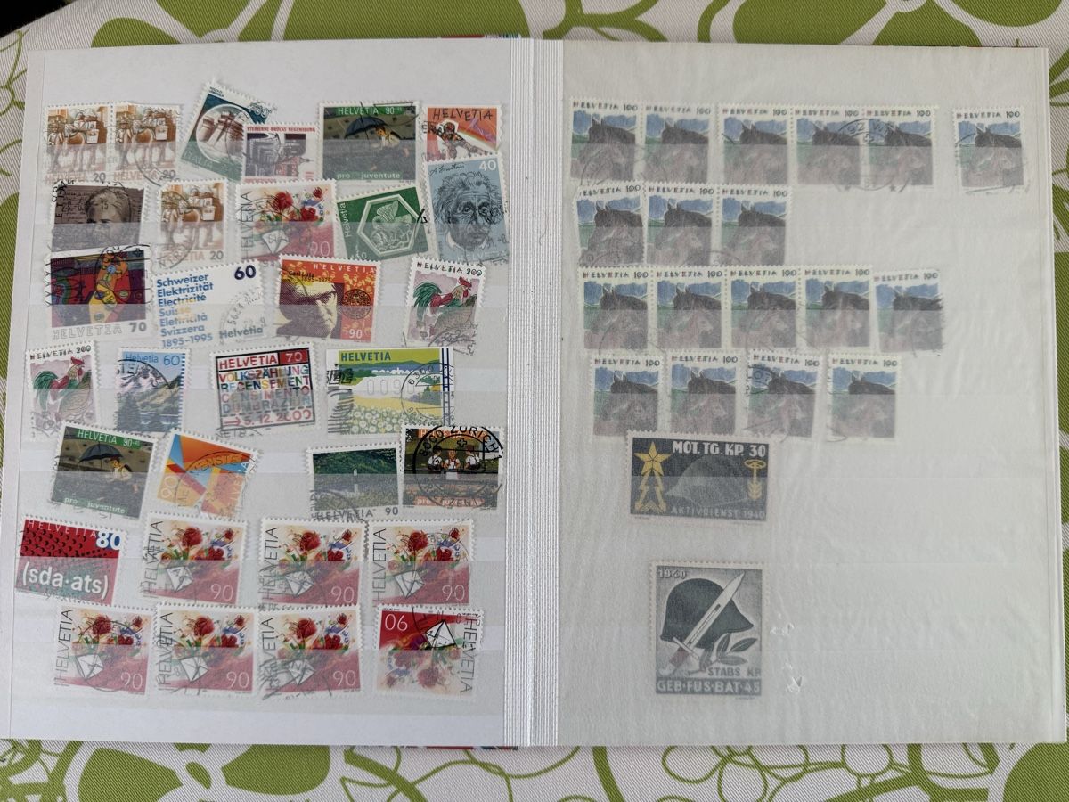 Alle Briefmarken: Briefmarkensammlung – Gebraucht aus eglisau von schmied1992 3