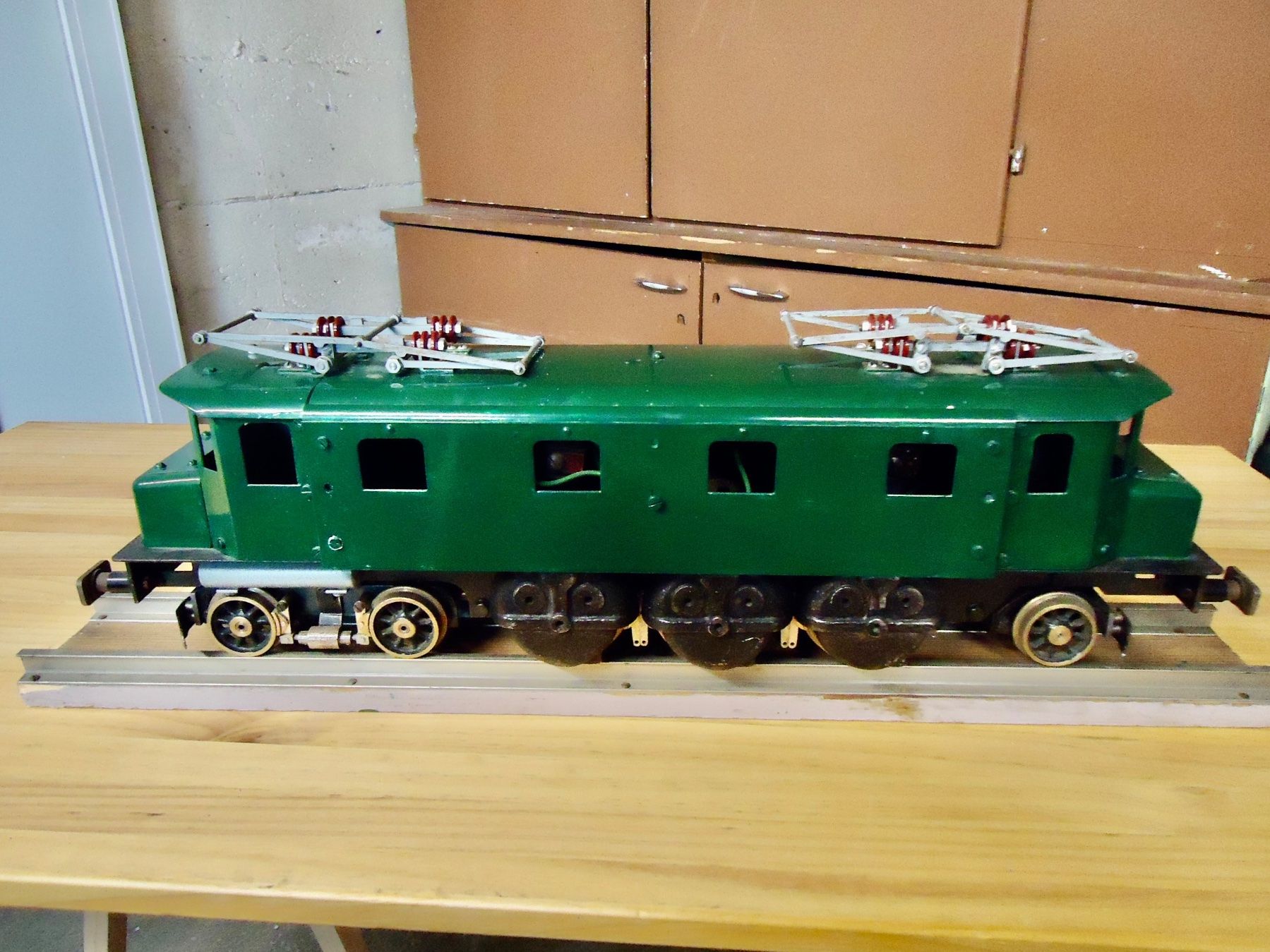 Modellini di ferrovie: Lok Eigenbau Spurweite 70 mm  ( 38 ) – Difettoso da Kerzers venduto da Kpeter 1