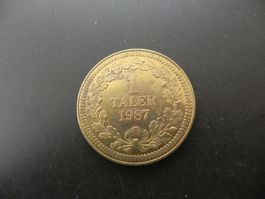 Medaille Zofingen 1 Taler 1987