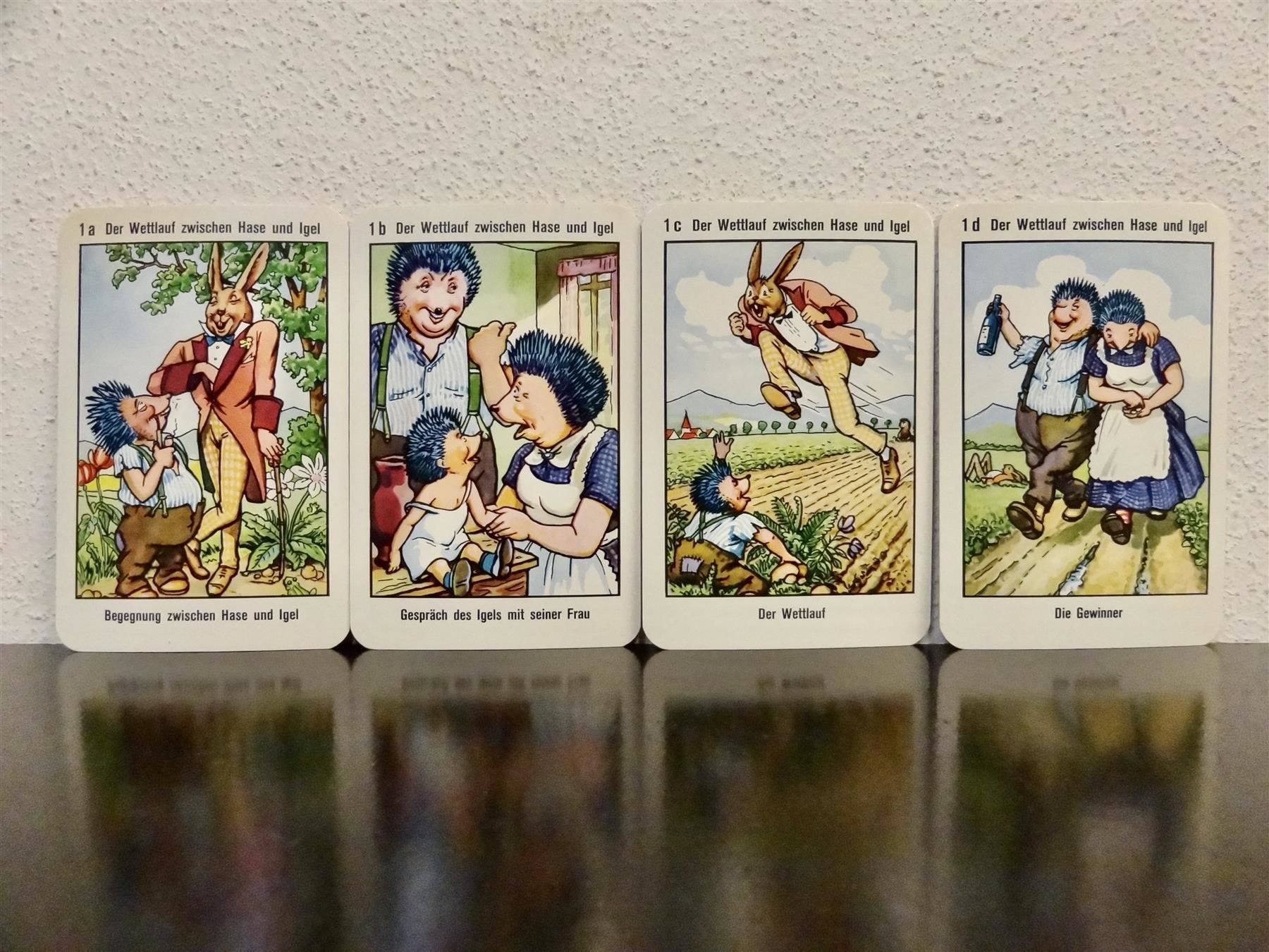 Giochi: schönes altes Quartett MÄRCHEN – Usato da Kerzers venduto da wisaundso 3