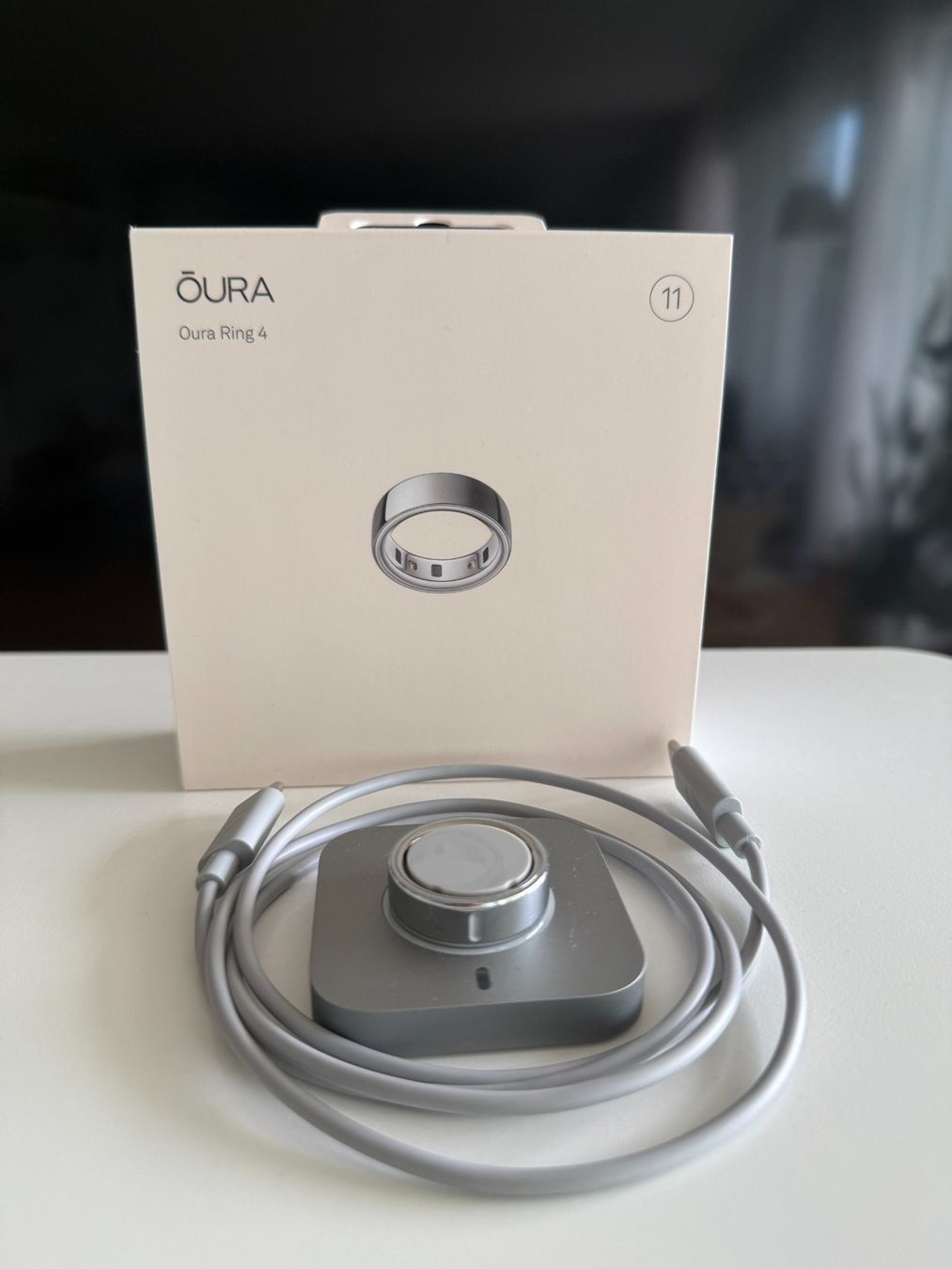 Oura Bagues: Oura Ring 4 Silver Size 11 – D'occasion à Zug par NDob