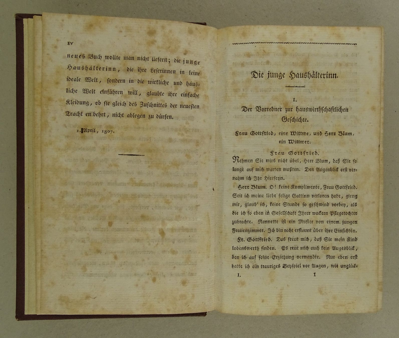 Libri: DIE JUNGE HAUSHÄLTERIN, LUZERN 1807 – Usato da Grüningen venduto da Kartensammler 2