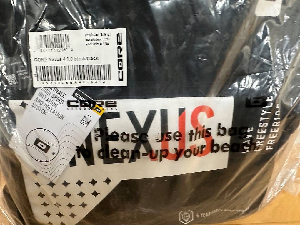 Core Aquilone: Kite Core Kite Nexus 4 9qm nagelneu – Nuovo e nell'imballaggio originale da Hergiswil NW venduto da feecaesar01 2