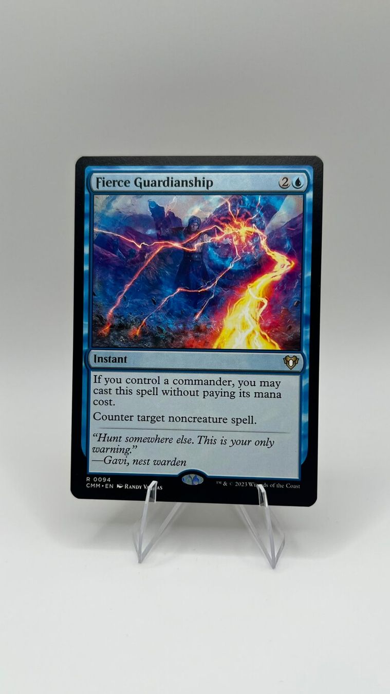Magic The Gathering Carte collezionabili: Fierce Guardianship – Nuovo (secondo la descrizione) da Wilen b. Wollerau venduto da GarruksShop